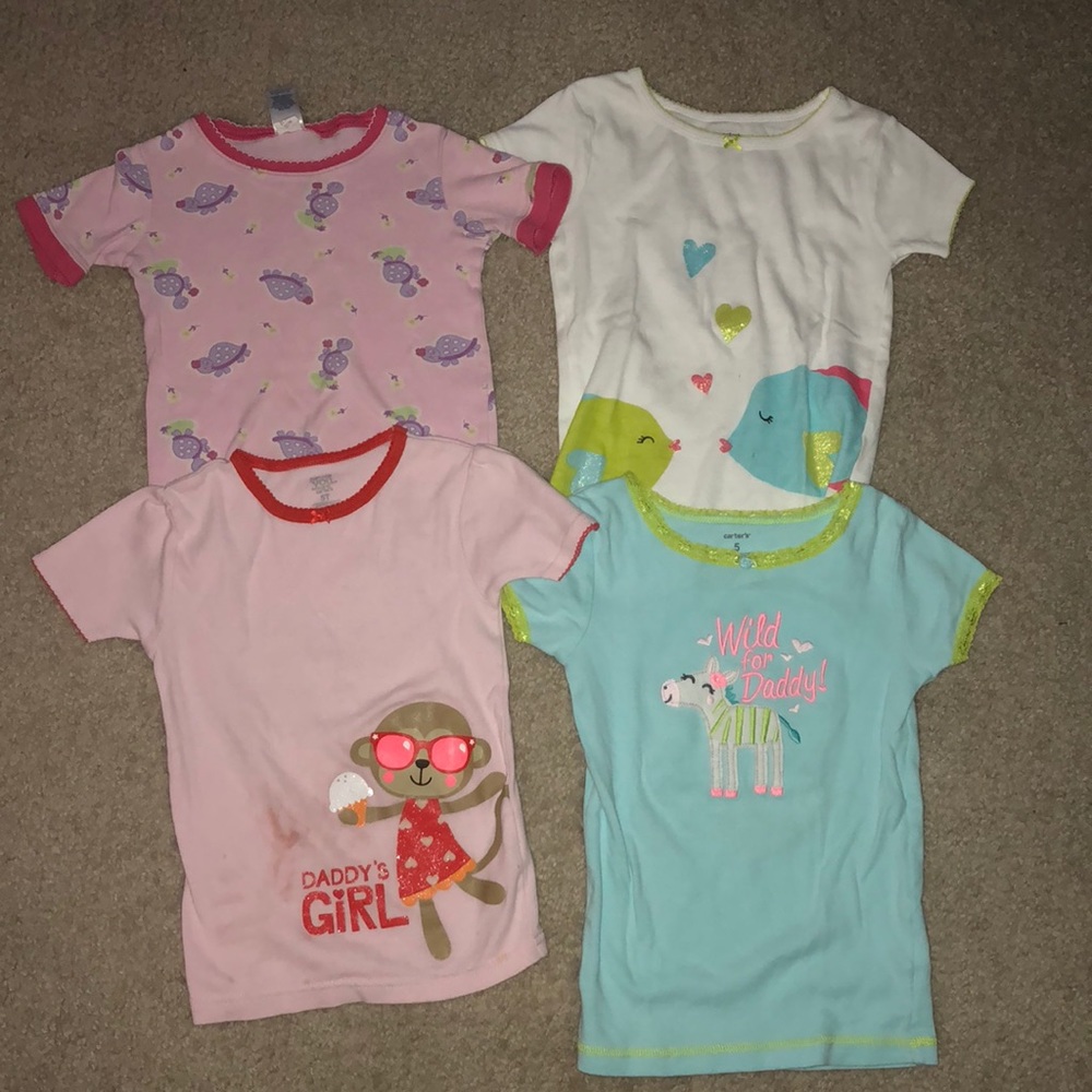 Bundle of PJ shirts
